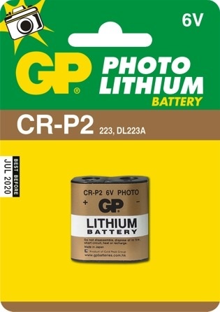 GP CR-P2 (EL223AP, DL223A) Lithium fotó elem