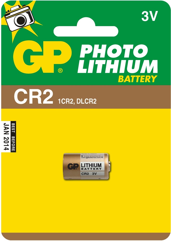 GP CR2 Lithium fotó elem