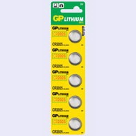 GP CR2025 lítium gombelem 5db/bliszter