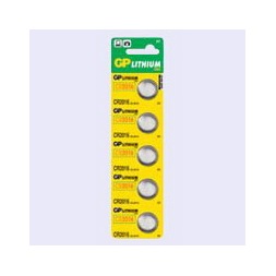 GP CR2016 lítium gombelem 5db/bliszter