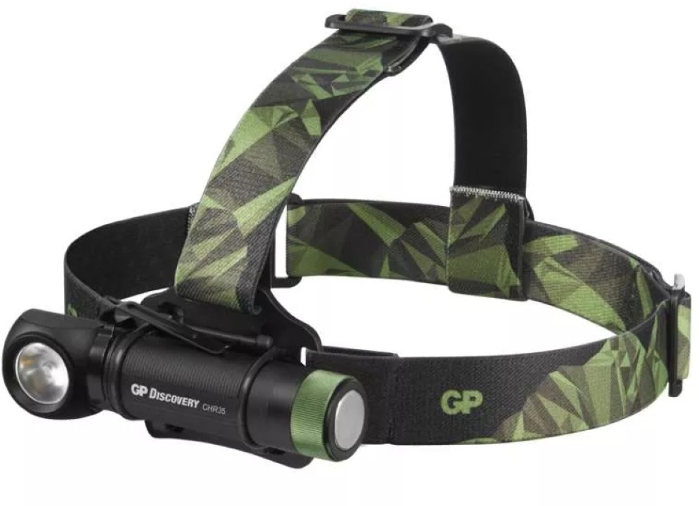 GP P8555 Discovery CHR35 CREE LED 600lm tölthető fejlámpa