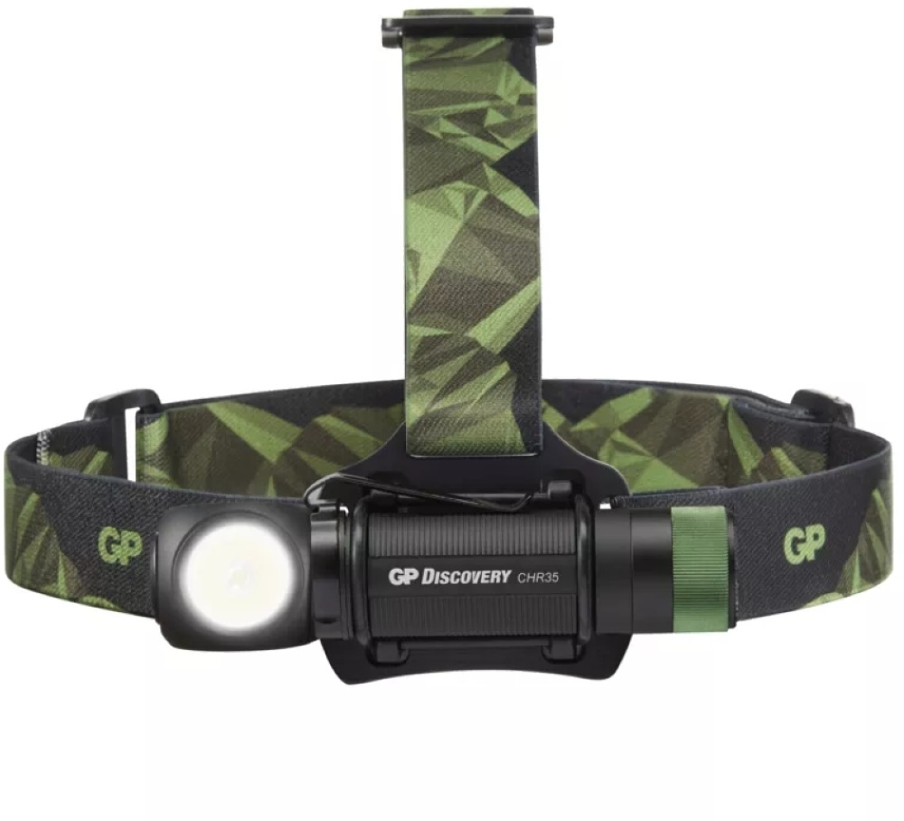 GP P8555 Discovery CHR35 CREE LED 600lm tölthető fejlámpa