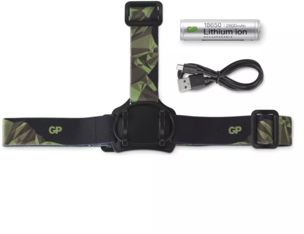GP P8555 Discovery CHR35 CREE LED 600lm tölthető fejlámpa