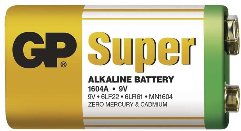 GP Super alkáli 9V (6LF22, 6LR61) 1db/bliszter