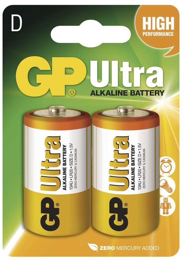 GP Ultra alkáli góliát elem (D), LR20 2db/bliszter