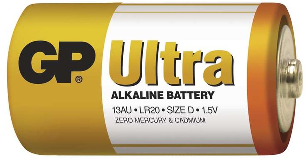 GP Ultra alkáli góliát elem (D), LR20 2db/bliszter