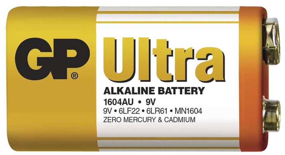 GP Ultra alkáli 9V (6LF22, 6LR61) 1db/bliszter