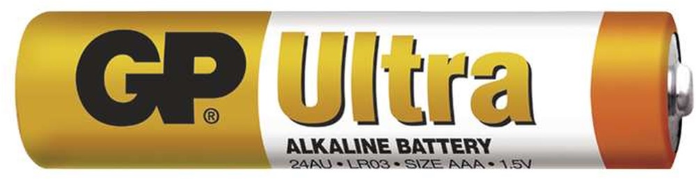 GP B19118 Ultra alkáli micro ceruza elem, LR03 (AAA) 6+2db/blister