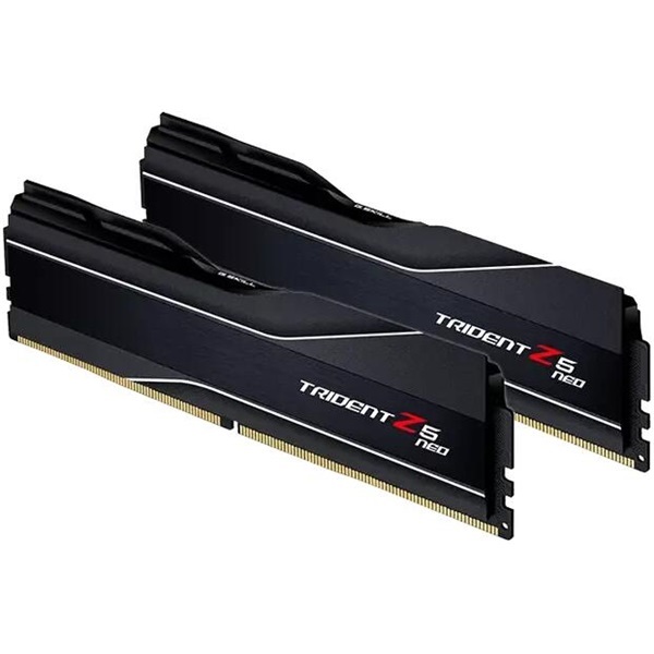 G.SKILL 32GB 6000MHz DDR-5 Trident Z5 Neo AMD EXPO (Kit! 2db 16GB) (F5-6000J3238F16GX2-TZ5N) memória