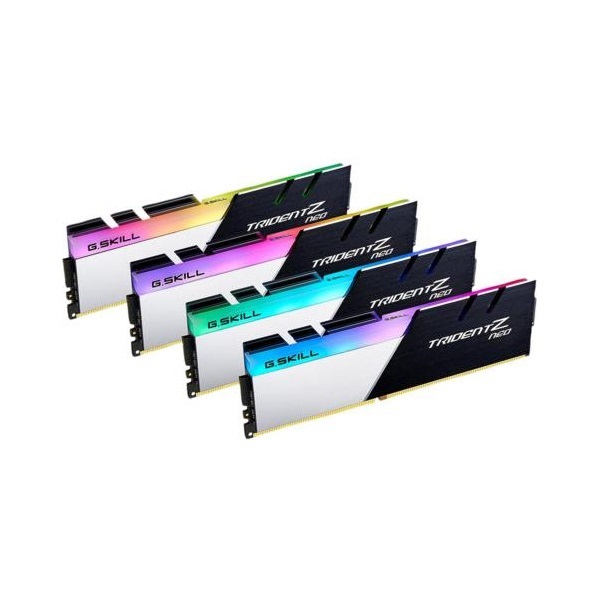 G.Skill 128GB 3600MHz DDR-4 Trident Z Neo  (Kit! 4db 32GB) (F4-3600C18Q-128GTZN) memória