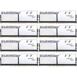 G.Skill 128GB 3600MHz DDR-4 Trident Z Royal (Kit! 8db 16GB) (F4-3600C14Q2-128GTRSA) memória