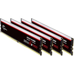 G.Skill 128GB 6000MHz DDR-5 Zeta R5 Neo Intel XMP (Kit! 4db 32GB) (F5-6000R3036G32GQ4-ZR5K) memória