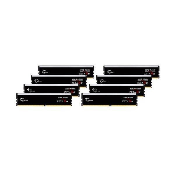 G.Skill 128GB 6400MHz DDR-5 Zeta R5 Intel XMP (Kit! 8db 16GB) (F5-6400R3239G16GE8-ZR5K) memória