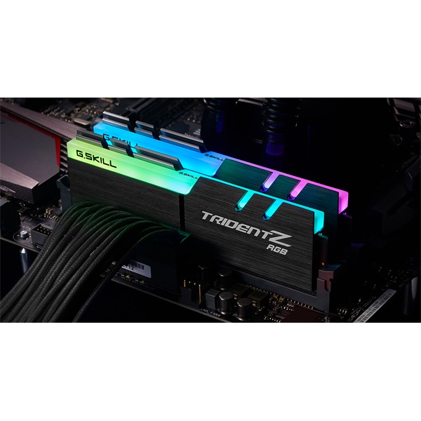 G.Skill 16GB/3600MHz DDR-4 Trident Z RGB (Kit! 2db 8GB) (F4-3600C18D-16GTZRX) memória