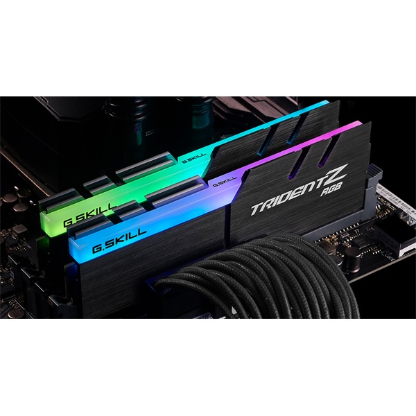 G.Skill 16GB/3600MHz DDR-4 Trident Z RGB (Kit! 2db 8GB) (F4-3600C18D-16GTZRX) memória