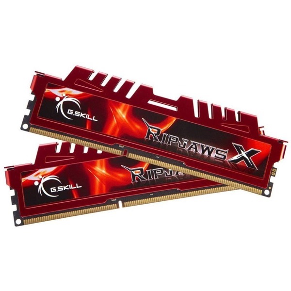 G.Skill 16GB 1600MHz DDR-3 RipjawsX (Kit! 2db 8GB) (F3-12800CL10D-16GBXL) memória