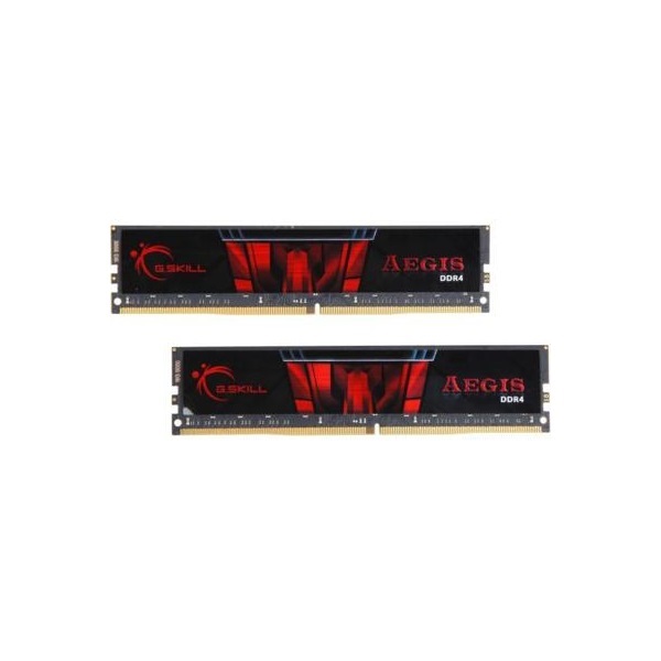 G.Skill 16GB 2666MHz DDR-4 Aegis (Kit! 2db 8GB) (F4-2666C19D-16GIS) memória