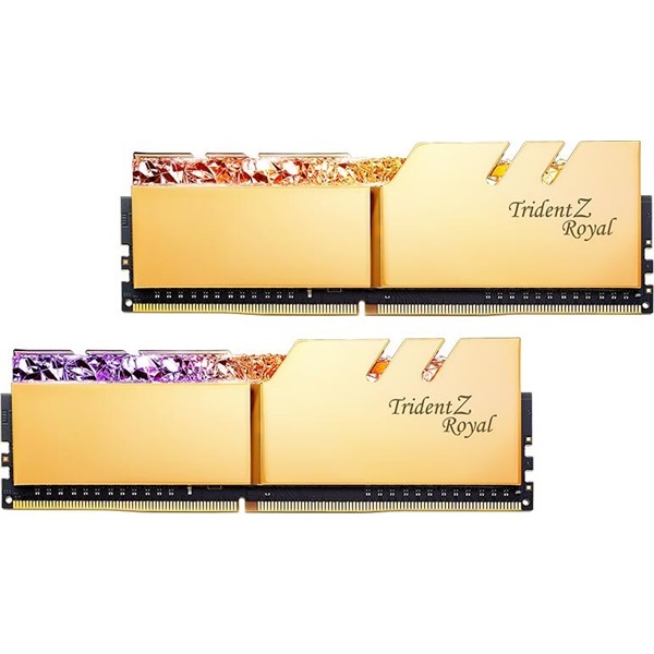 G.Skill 16GB 4600MHz DDR-4 Trident Z Royal (Kit! 2db 8GB) (F4-4600C18D-16GTRG) memória