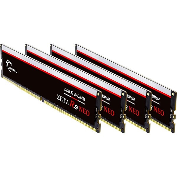 G.Skill 192GB 6400MHz DDR-5 Zeta R5 Intel XMP (Kit! 4db 48GB) (F5-6400R3239G48GQ4-ZR5K) memória