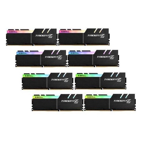 G.Skill 256GB 3200MHz DDR-4 Trident Z Royal (Kit! 8db 32GB) (F4-3200C16Q2-256GTRS) memória