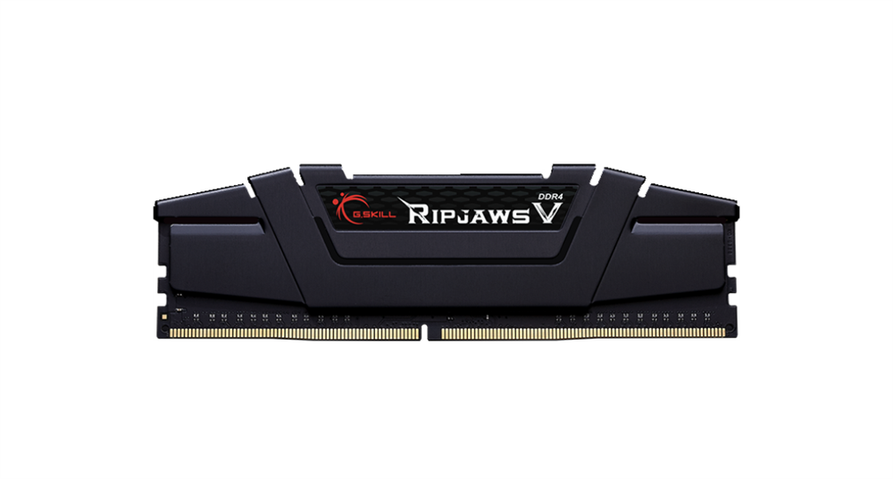G.Skill 32GB/3200MHz DDR-4 Ripjaws V fekete (F4-3200C16S-32GVK) memória