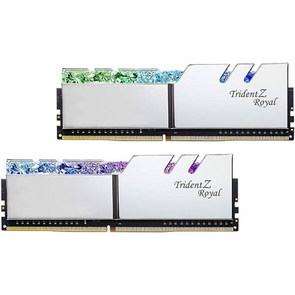 G.Skill 32GB/3600Mhz DDR-4 Trident Z Royal (Kit! 2db 16GB) (F4-3600C18D-32GTRS) memória