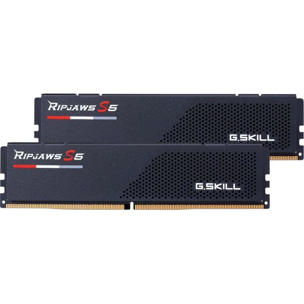 G.Skill 32GB/6000Mhz DDR-5 Ripjaws S5 Intel XMP (Kit! 2db 16GB) (F5-6000J3238F16GX2-RS5K) memória