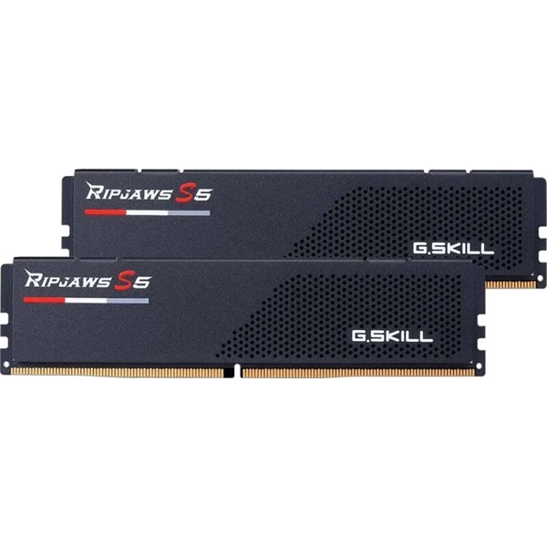 G.Skill 32GB/6000Mhz DDR-5 Ripjaws S5 Intel XMP (Kit! 2db 16GB) (F5-6000J3636F16GX2-RS5K) memória