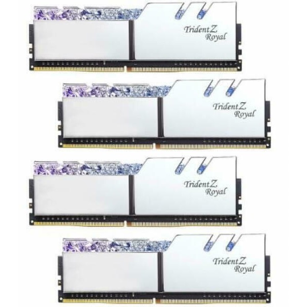 G.Skill 32GB 3000MHz DDR-4 Trident Z Royal Collector Edition (Kit! 4db 8GB) (F4-3000C16Q-32GTRSU) memória