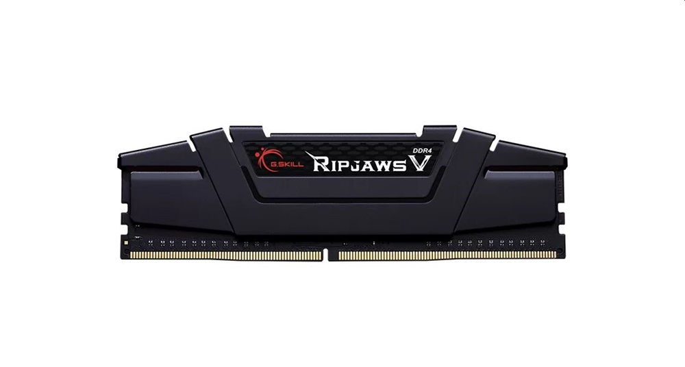G.Skill 32GB 4400MHz DDR-4 Ripjaws V Intel XMP Black (Kit! 2db 16GB) (F4-4400C19D-32GVK) memória