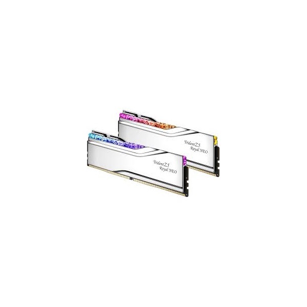 G.Skill 48GB 8000MHz DDR-5 Trident Z5 Royal Neo AMD EXPO (Kit! 2db 24GB) (F5-8000J4048G24GX2-TR5NS) memória