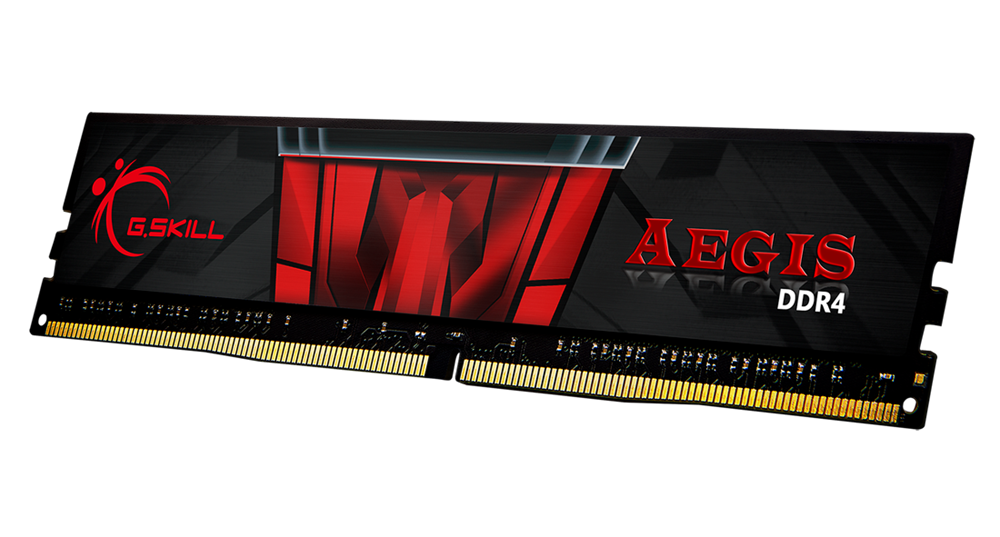 G.Skill 4GB/2400MHz DDR-4 Aegis fekete (F4-2400C15S-4GIS) memória