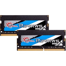 G.Skill 64GB 3200MHz DDR-4 Ripjaws (Kit! 2db 32GB) (F4-3200C22D-64GRS) notebook memória