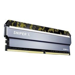 G.Skill 64GB 3600MHz DDR-4 Sniper X Intel XMP Digital Camo (Kit! 4db 16GB) (F4-3600C19Q-64GSXKB) memória