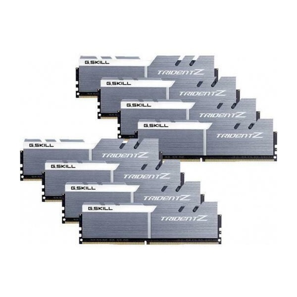 G.Skill 64GB 4000MHz DDR-4 Trident Z (Kit! 8db 8GB) (F4-4000C18Q2-64GTZSW) memória