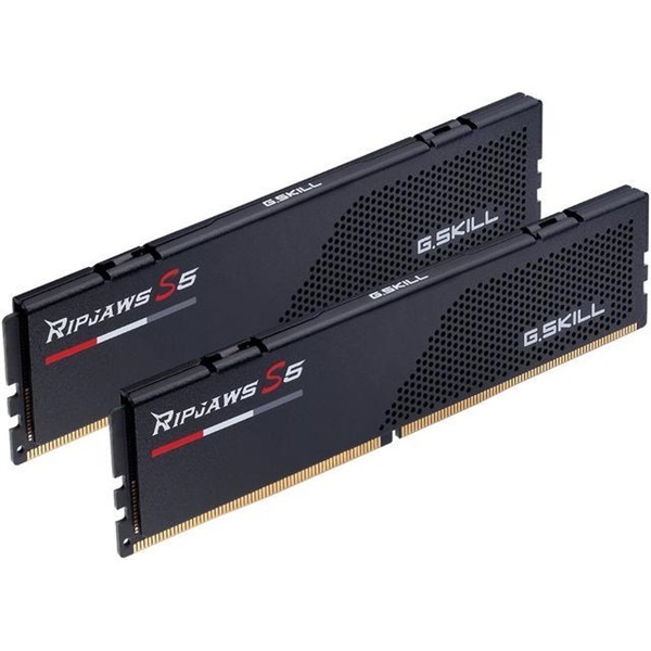 G.Skill 64GB 6000MHz DDR-5 Ripjaws S5 Intel XMP (Kit! 2db 32GB) (F5-6000J3238G32GX2-RS5K) memória