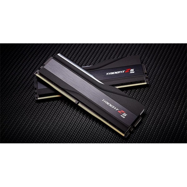 G.Skill 96GB 6400MHz DDR-5 Trident Z5 RGB Intel XMP Black (Kit! 2db 48GB) (F5-6400J3239F48GX2-TZ5RK) memória
