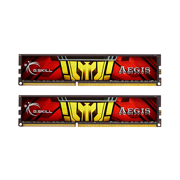 G.Skill 16GB 1333MHz DDR-3 Aegis (Kit! 2db 8GB) (F3-1333C9D-16GIS) memória