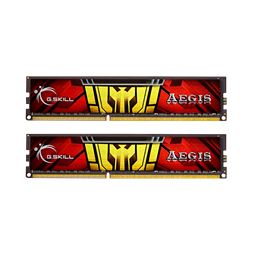 G.Skill 16GB 1333MHz DDR-3 Aegis (Kit! 2db 8GB) (F3-1333C9D-16GIS) memória