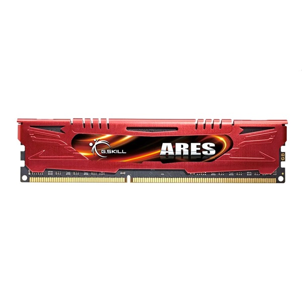G.Skill 16GB 1600MHz DDR-3 Ares Intel XMP Red (Kit! 2db 8GB) (F3-1600C9D-16GAR) memória