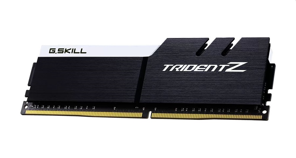 G.Skill 32GB 3600MHz DDR-4 Trident Z Intel XMP Black/White (Kit! 2db 16GB) (F4-3600C17D-32GTZKW) memória