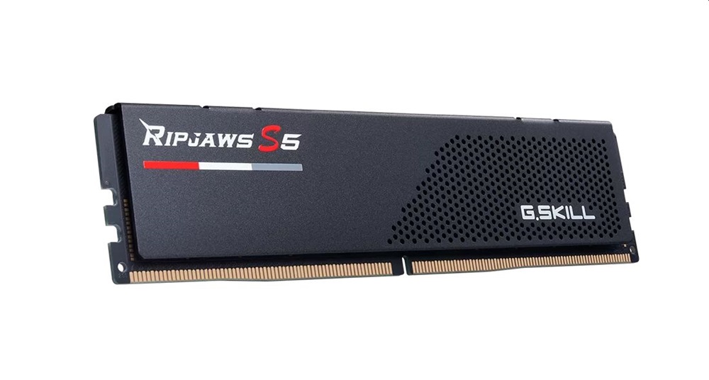 G.Skill 32GB 5200MHz DDR-5 Ripjaws S5 Intel XMP Black (Kit! 2db 16GB) (F5-5200J4040A16GX2-RS5K) memória