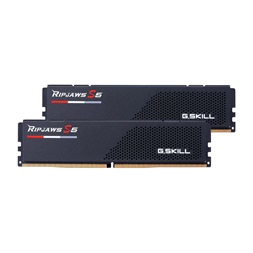 G.Skill 32GB 5200MHz DDR-5 Ripjaws S5 Intel XMP Black (Kit! 2db 16GB) (F5-5200J4040A16GX2-RS5K) memória