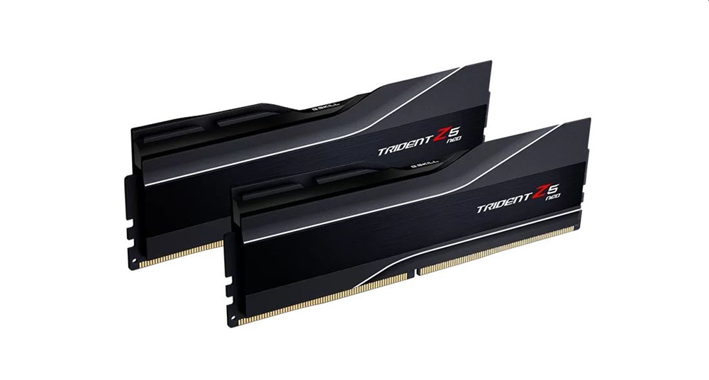G.Skill 32GB 5600MHz DDR-5 Trident Z5 Neo AMD EXPO (Kit! 2db 16GB) (F5-5600J2834F16GX2-TZ5N) memória