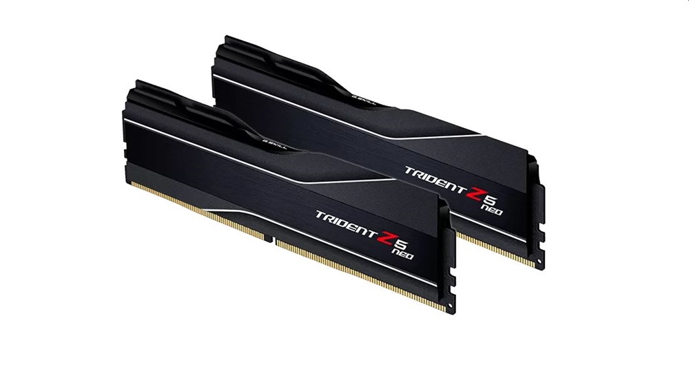 G.Skill 32GB 5600MHz DDR-5 Trident Z5 Neo AMD EXPO (Kit! 2db 16GB) (F5-5600J2834F16GX2-TZ5N) memória