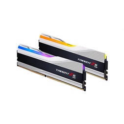 G.Skill 32GB 5600MHz DDR-5 Trident Z5 RGB Intel XMP Silver (Kit! 2db 16GB) (F5-5600J3036D16GX2-TZ5RS) memória