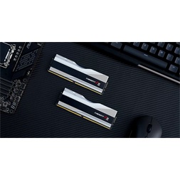 G.Skill 32GB 5600MHz DDR-5 Trident Z5 RGB Intel XMP Silver (Kit! 2db 16GB) (F5-5600J3036D16GX2-TZ5RS) memória