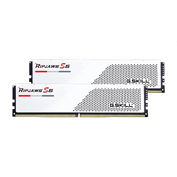 G.Skill 32GB/6000MHz DDR-5 Ripjaws S5 (Kit! 2db 16GB) (F5-6000J3040F16GX2-RS5W) memória