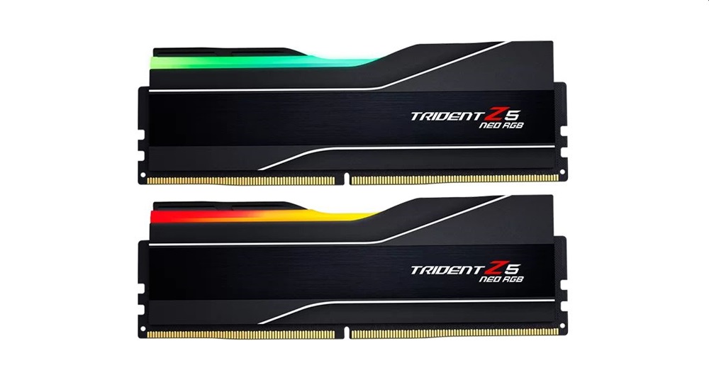G.Skill 32GB/6000MHz DDR-5 Trident Z5 Neo RGB (Kit! 2db 16GB) (F5-6000J3238F16GX2-TZ5NR) memória