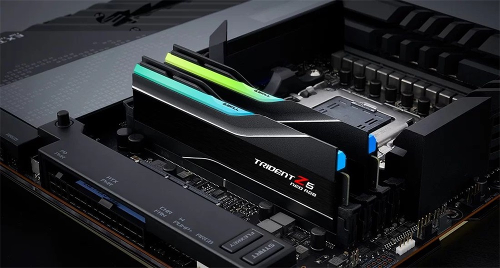 G.Skill 32GB/6000MHz DDR-5 Trident Z5 Neo RGB (Kit! 2db 16GB) (F5-6000J3238F16GX2-TZ5NR) memória